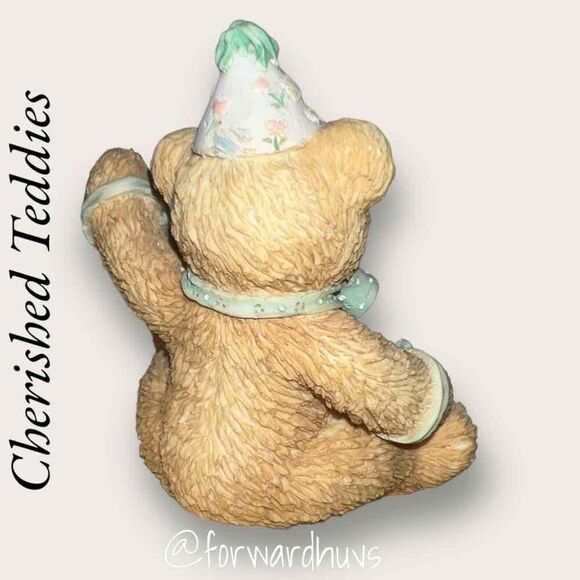 Enesco Cherished Teddies Figurine 'Unfolding Happy Wishes Four You’ - Picture 5 of 7